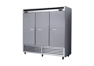 Kool-It - KBSF-3. 81 Triple Door Freezer Bottom Mount