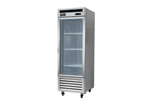 Kool-It - KBSR-1G. 26 Single Glass Door Refrigerator Bottom Mount