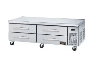 Kool-It - KCB-74-4M. 74 Chef Base With 4 Drawers