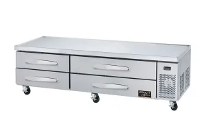 Kool-It - KCB-83-4M.  83 Chef Base With 4 Drawers