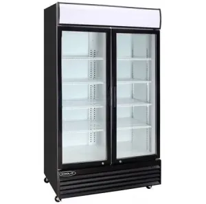 Kool-It - KGM-36. 44  Double Door Cooler With 31.1 cu.ft Capacity