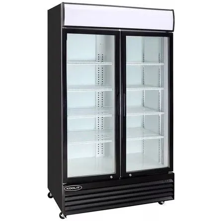 Kool-It - KGM-36. 44  Double Door Cooler With 31.1 cu.ft Capacity