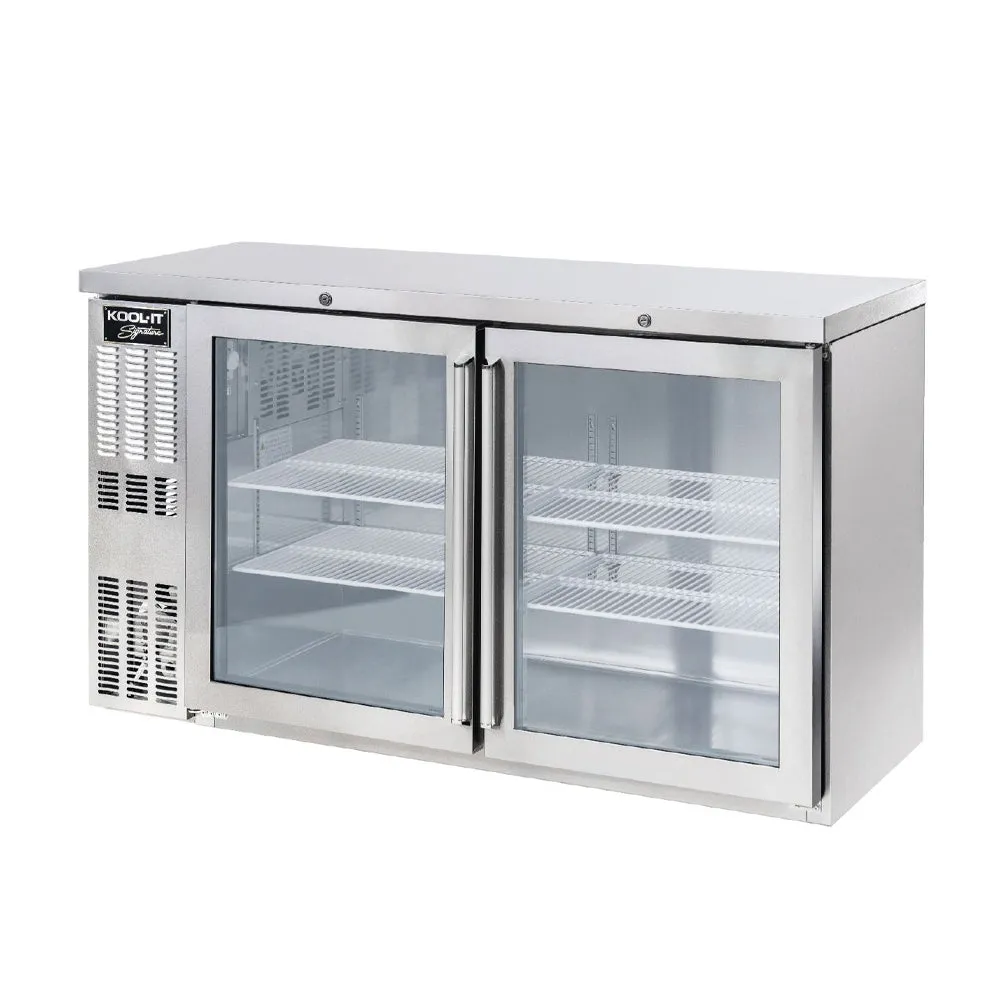 Kool-It - KNB-60-2SG. 48 STAINLESS STEEL BACK BARS