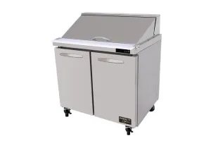 Kool-It - KSTM-36-2. 36 Megatop Sandwich Prep Table