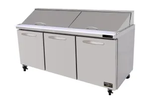 Kool-It - KSTM-72-3. 72 Megatop Sandwich Prep Table