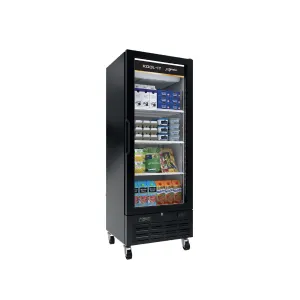 Kool-It - LX-14RB. 24 Single Glass Door Merchandiser Refrigerator