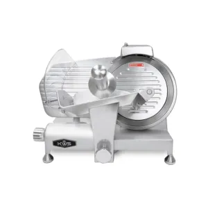 KWS - MS-10ES. Commercial 10 Electric Meat Slicer Metal Collection Stainless Steel Blade
