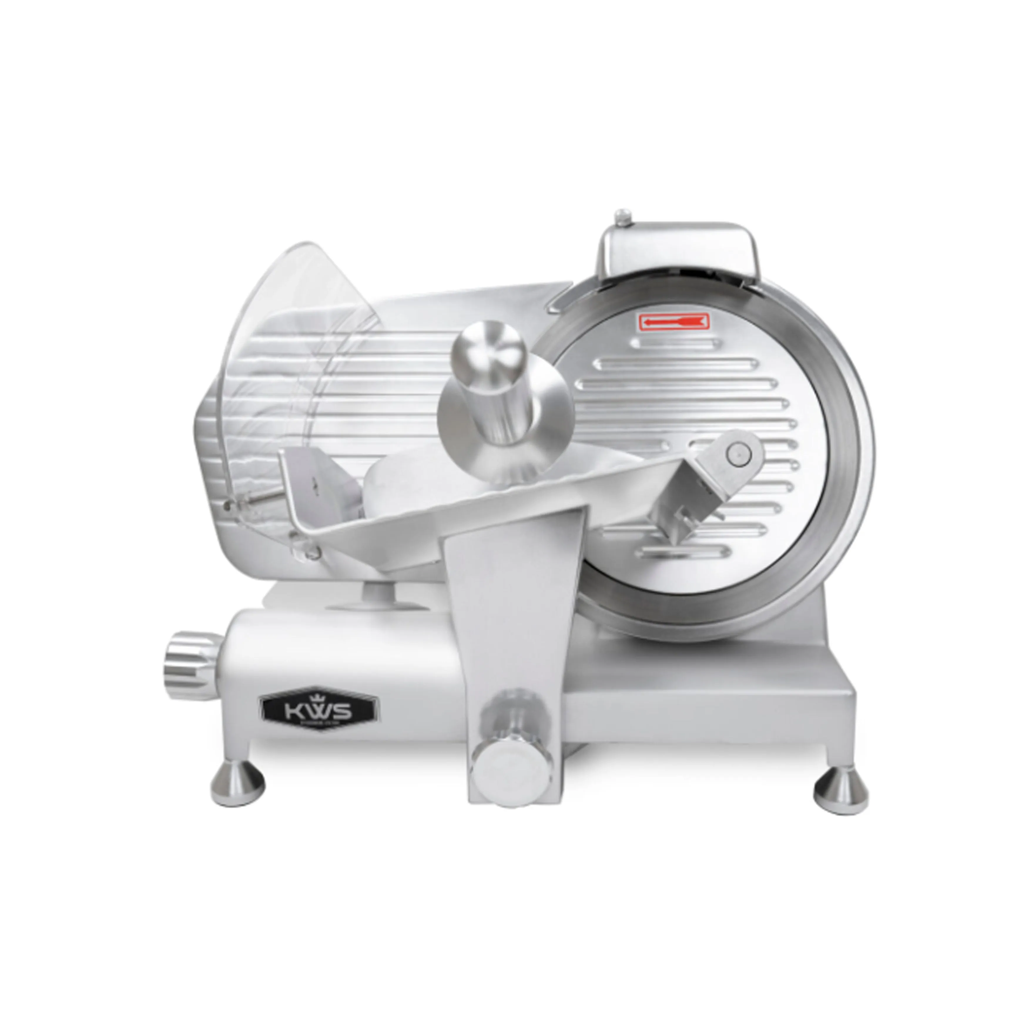 KWS - MS-10ES. Commercial 10 Electric Meat Slicer Metal Collection Stainless Steel Blade