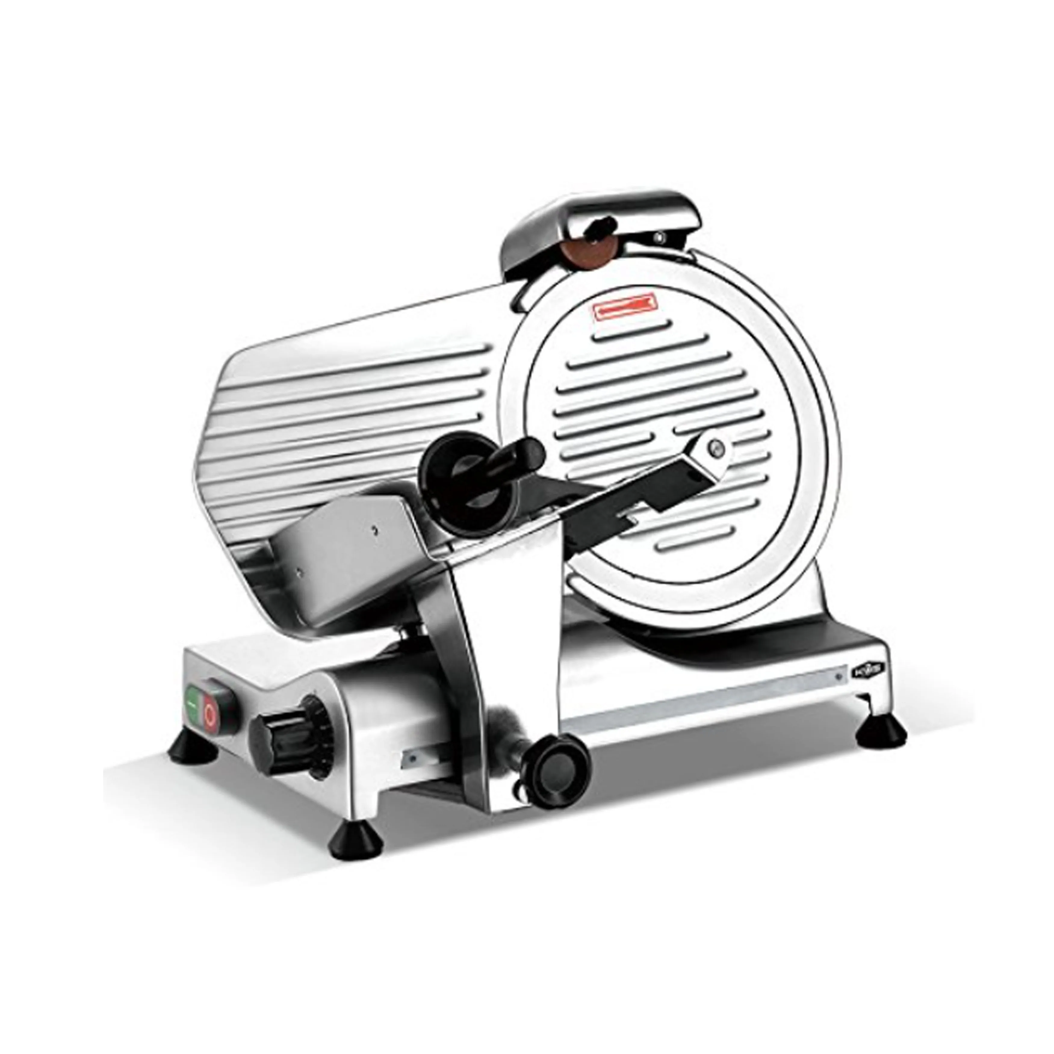 KWS - MS-10SL. Commercial 10 Meat Slicer Triple Safety Locks Anodized Stainless Steel Blade