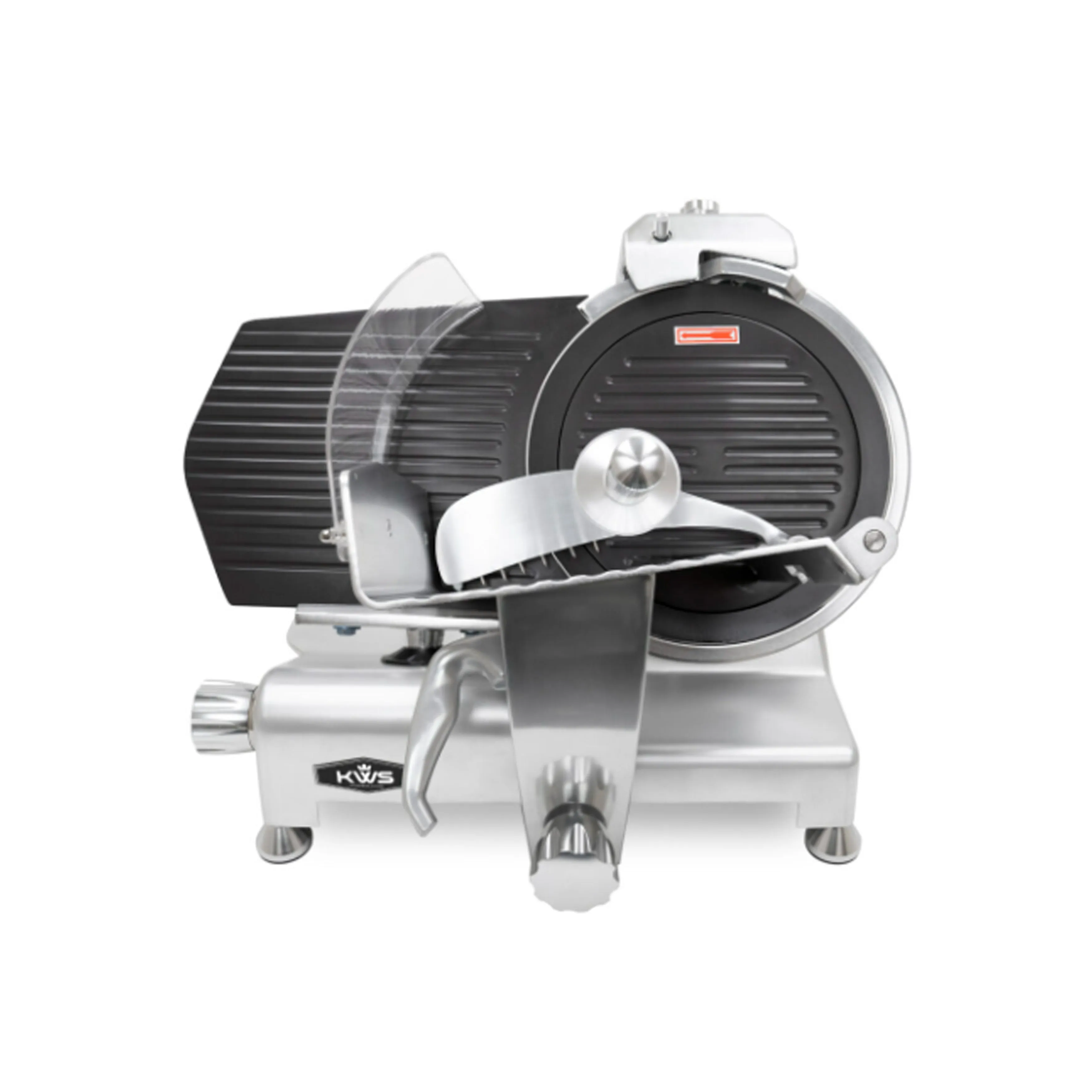 KWS - MS-12ET. Commercial 12 Metal Collection Electric Meat Slicer with Non-sticky Teflon Blade