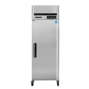 Maxx Cold - MCFT-23FDHC Single Door Reach-In Freezer. Top Mount. 27W. 23 cu. ft. Storage Capacity. Energy Star Rated. in Stainless Steel