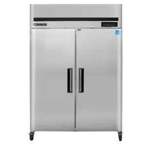 Maxx Cold - MCFT-49FDHC Double Door Reach-In Freezer. Top Mount. 54W. 49 cu. ft. Storage Capacity. Energy Star Rated. in Stainless Steel