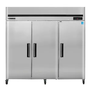 Maxx Cold - MCRT-72FDHC Triple DoorReach-In Refrigerator. Top Mount. 81W. 72 cu. ft. Storage Capacity. in Stainless Steel