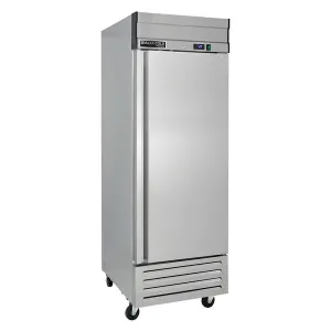 Maxx Cold - MVF-23FDHC V-Series 1 Door Reach-In Freezer. Bottom Mount. in Stainless Steel