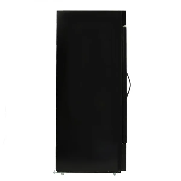 Maxx Cold - MVMR23B V-Series Single Glass Door Merchandiser Refrigerator. in Black