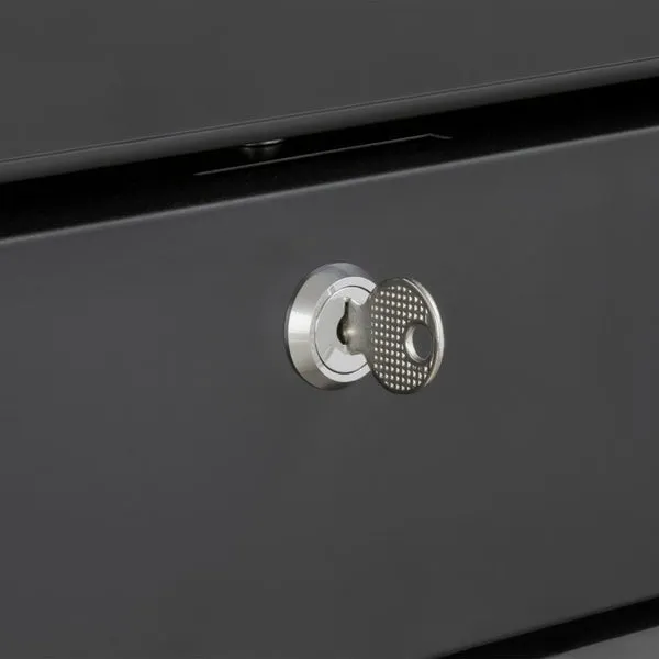 Maxx Cold - MVMR48B V-Series Double Glass Door Merchandiser Refrigerator. in Black