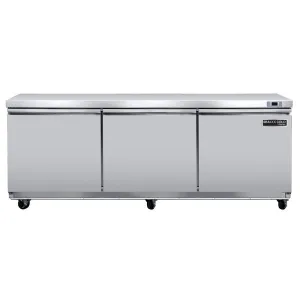Maxx Cold - MVR72UHC V-Series 3 Door Undercounter Refrigerator. in Stainless Steel