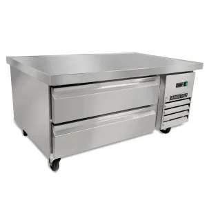 Maxx Cold - MXCB48HC Two-DrawerRefrigerated Chef Base. 50W. 6.5 cu. ft. Storage Capacity. in Stainless Steel