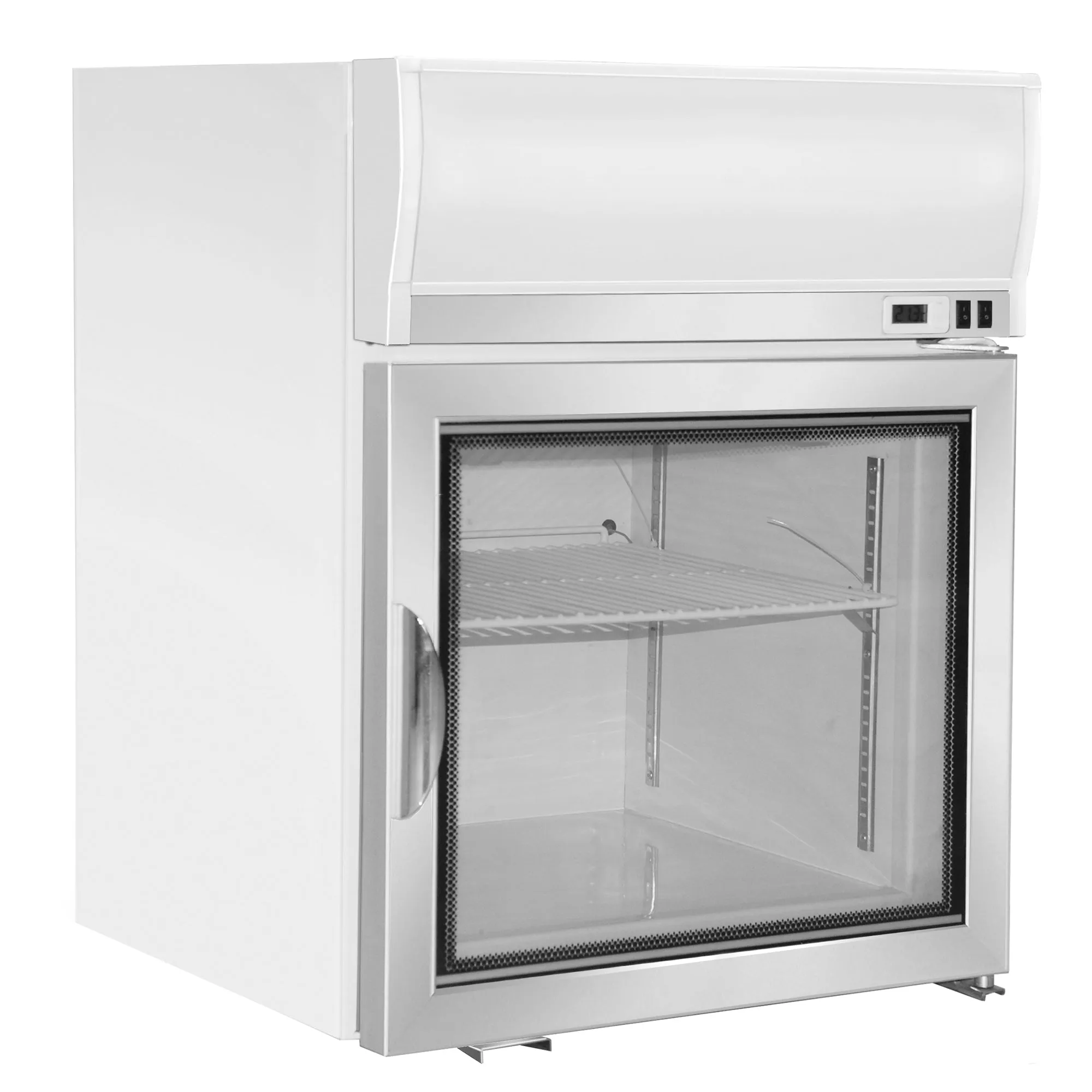 Maxx Cold - MXM1-2.5FHC Merchandiser Freezer. Countertop. 22.4W. 2.1 cu. ft. Storage Capacity. in White
