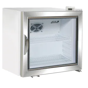 Maxx Cold - MXM1-2RHC Merchandiser Refrigerator. Countertop. 22.4W. 2.1 cu. ft. Storage Capacity. in White