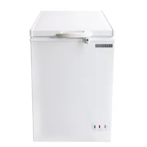 Maxx Cold - MXSH3.4SHC Compact Chest Freezer with Solid Top. 22.8W. 3.4 cu. ft. Storage Capacity. Locking Lid. Garage Ready. in White