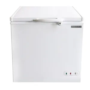 Maxx Cold - MXSH5.2SHC Compact Chest Freezer with Solid Top. 30.4W. 5.2 cu. ft. Storage Capacity. Locking Lid. Garage Ready. in White
