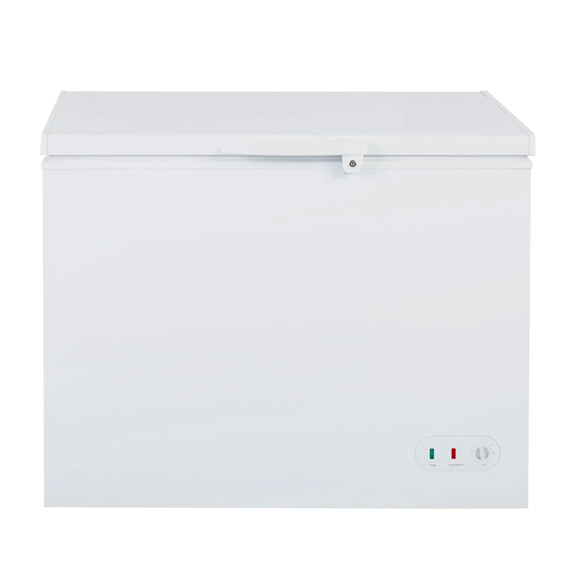 Maxx Cold - MXSH9.6SHC Chest Freezer with Solid Top. 40.6W. 49.6 cu. ft. Storage Capacity. Locking Lid. Garage Ready. in White