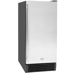 Maxx Ice - MCR3U. Maxx Ice Compact Indoor Refrigerator. 15W. 3 cu. ft. Capacity. in Stainless Steel