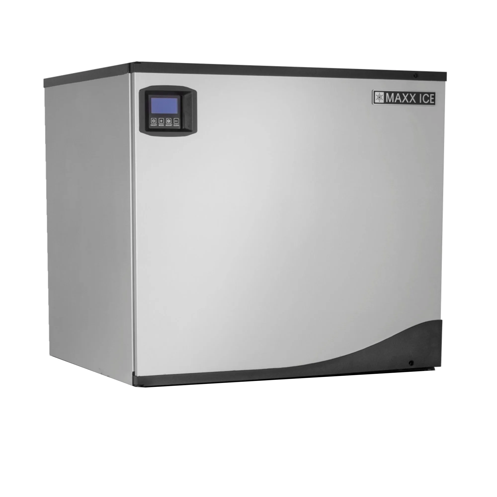Maxx Ice - MIM500N. Maxx Ice Intelligent Series Modular Ice Machine. 30W. 521 lbs. Full Dice Ice Cubes. Energy Star Listed. in Stainless Steel