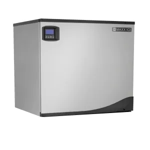 Maxx Ice - MIM500NH. Maxx Ice Intelligent Series Modular Ice Machine. 30W. 513 lbs. Half Dice Ice Cubes. Energy Star Listed. in Stainless Steel