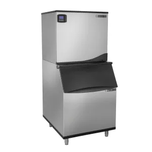 Maxx Ice - MIM650NH-B470. Maxx Ice Intelligent Series Modular Ice Machine. 30W. 645 lbs. and Storage Bin. 30W. 470 lbs. in Stainless Steel