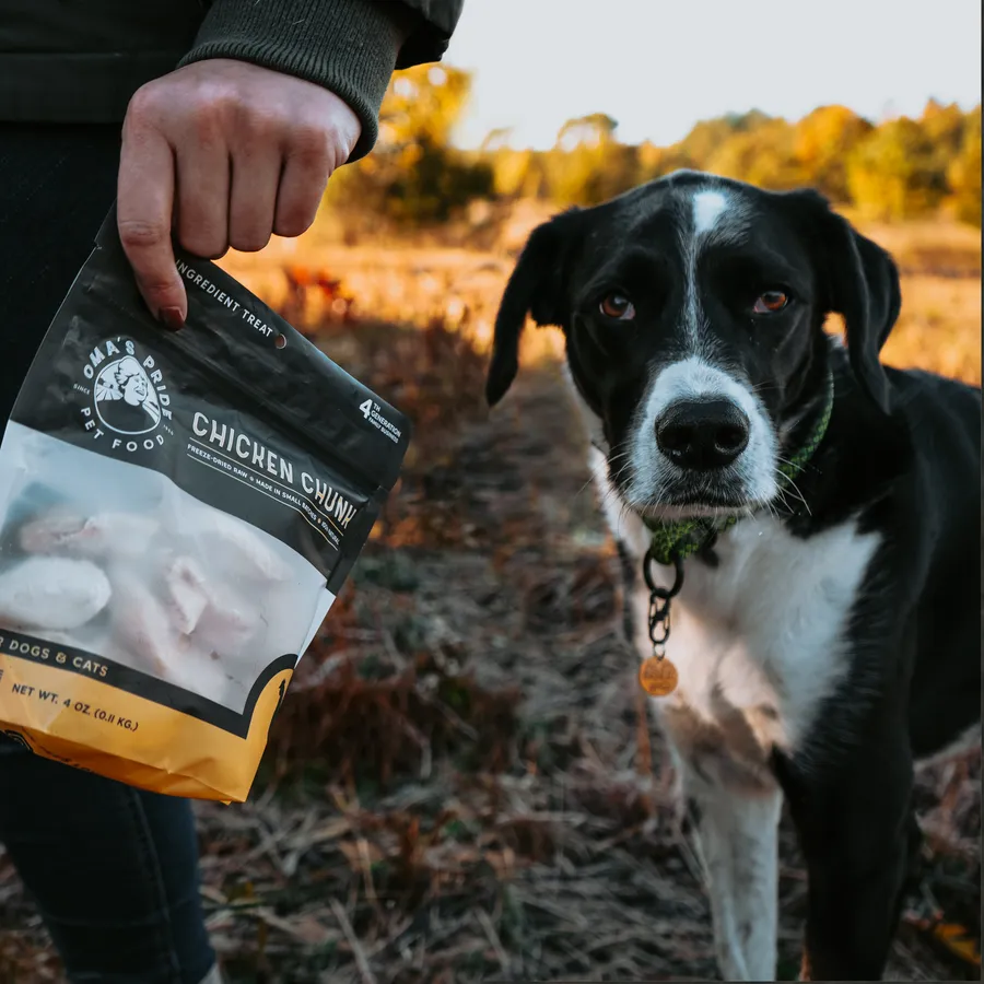 Oma's Pride Chicken Breast Chunks Treats
