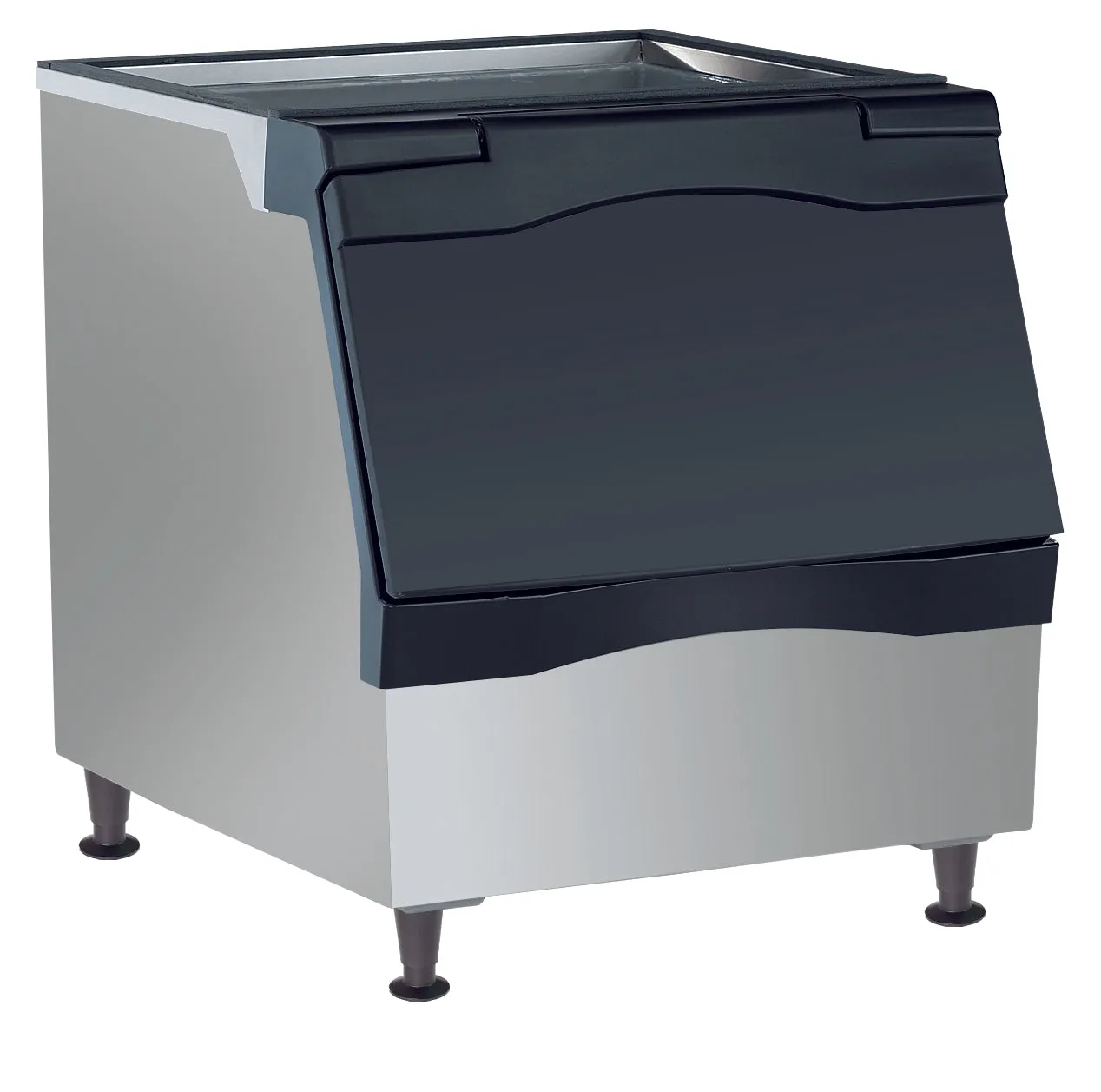 Scotsman B330P Ice Storage Bin. 30 Width. Rotocast Plastic Exterior - 344 lb. Storage