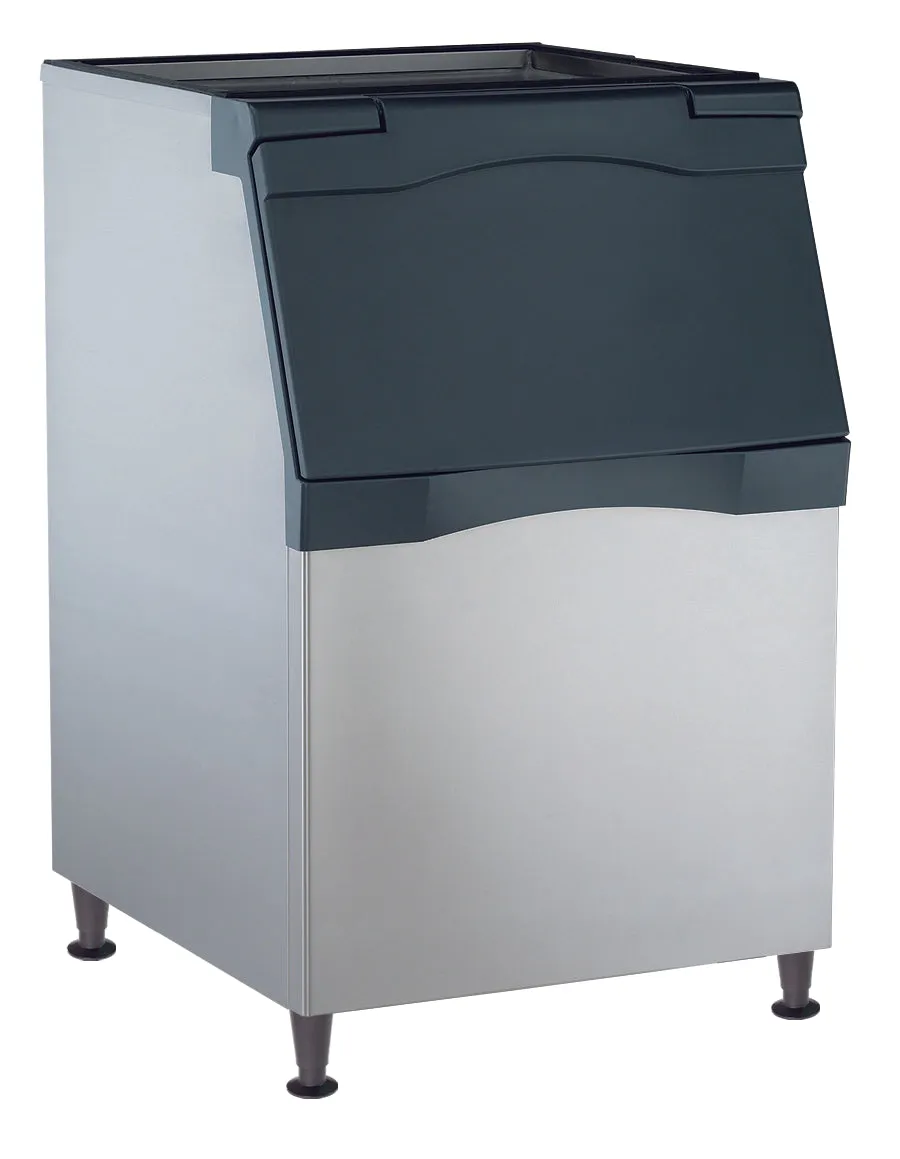 Scotsman B530S Ice Storage Bin. 30 Width. Metallic Exterior - 536 lb. Storage