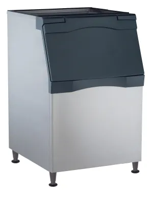 Scotsman B530S Ice Storage Bin. 30 Width. Metallic Exterior - 536 lb. Storage