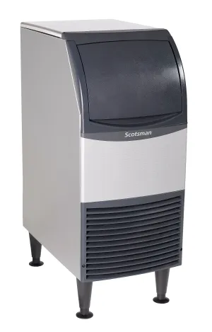 Scotsman CU0415MA-1 Undercounter 15 Width. Air Cooled. Medium Cube Ice Machine - Up to 58 lb. Production. 36 lb. Storage