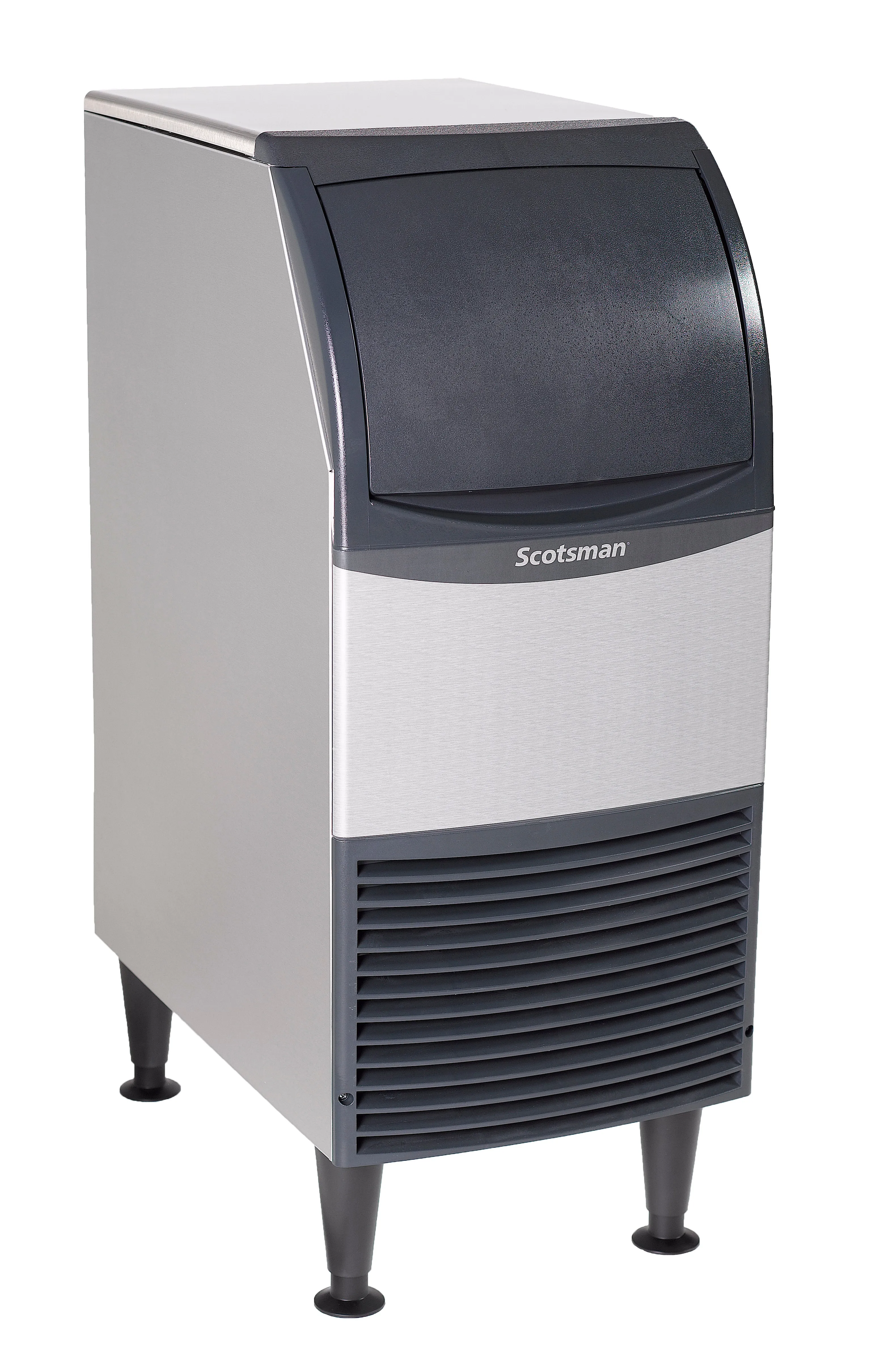 Scotsman CU0715MA-1 Undercounter 15 Width. Air Cooled. Medium Cube Ice Machine - Up to 80 lb. Production. 36 lb. Storage