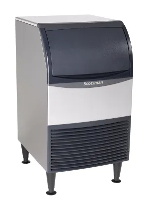 Scotsman CU0920MA-1 Undercounter 20 Width. Air Cooled. Medium Cube Ice Machine - Up to 100 lb. Production. 57 lb. Storage