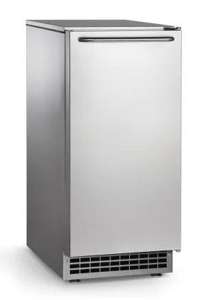 Scotsman CU50GA-1 Undercounter 15 Width. Air Cooled. Gravity Drain. Gourmet Cube Ice Machine - Up to 64 lb. Production. 26 lb. Storage