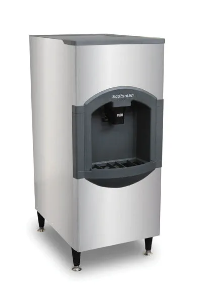 Scotsman HD22B-1 iceValet Hotel Dispenser. 22 Width. ADA Compliant Dispensing Area - 120 lb. Storage