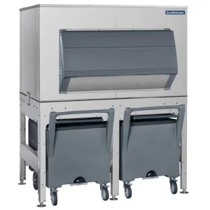 Scotsman ICS1360 Ice Express Transport System. 60 Width. Double Bay - 1327 lb. Storage