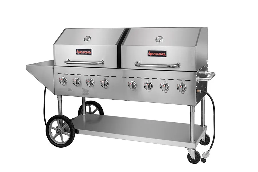 Sierra - SRBQ-60. 368 lbs. Full Stainless Steel Outdoor Gas Grills