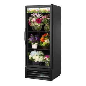 True GDM-12FC-HC~TSL01 1 Section Floral Cooler w/ Swinging Door - White. 115v