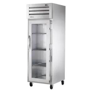 True STG1F-1G-HC 27 One Section Reach In Freezer. (1) Right Hinge Glass Door. 115v