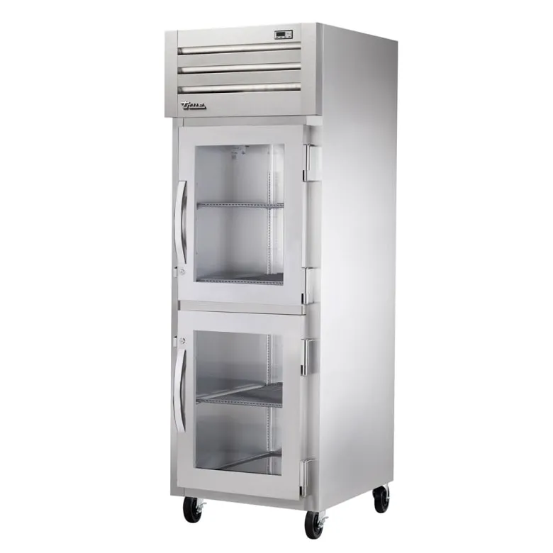 True STG1F-2HG-HC 28 One Section Reach In Freezer. (2) Glass Doors. 115v