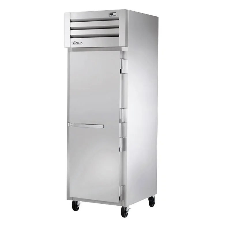 True STR1R-1S-HC 27 1/2 One Section Reach In Refrigerator. (1) Right Hinge Solid Door. 115v