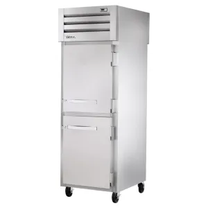 True STR1RPT-2HS-1S-HC 27 1/2 One Section Pass Thru Refrigerator. (2) Right Hinge Solid Doors. 115v