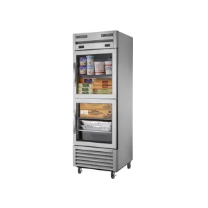 True T-23DT-G-HC-FGD01. Commercial 27 Commercial Reach-In Refrigerator Freezer Glass Doors