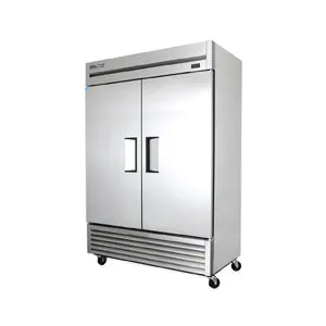 True T-49-HC. Commercial 54 Reach-In Refrigerator Solid Doors 2 Section