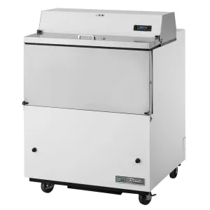 True TMC-34-DS-HC Milk Cooler w/ Top & Side Access - (512) Half Pint Carton Capacity. 115v